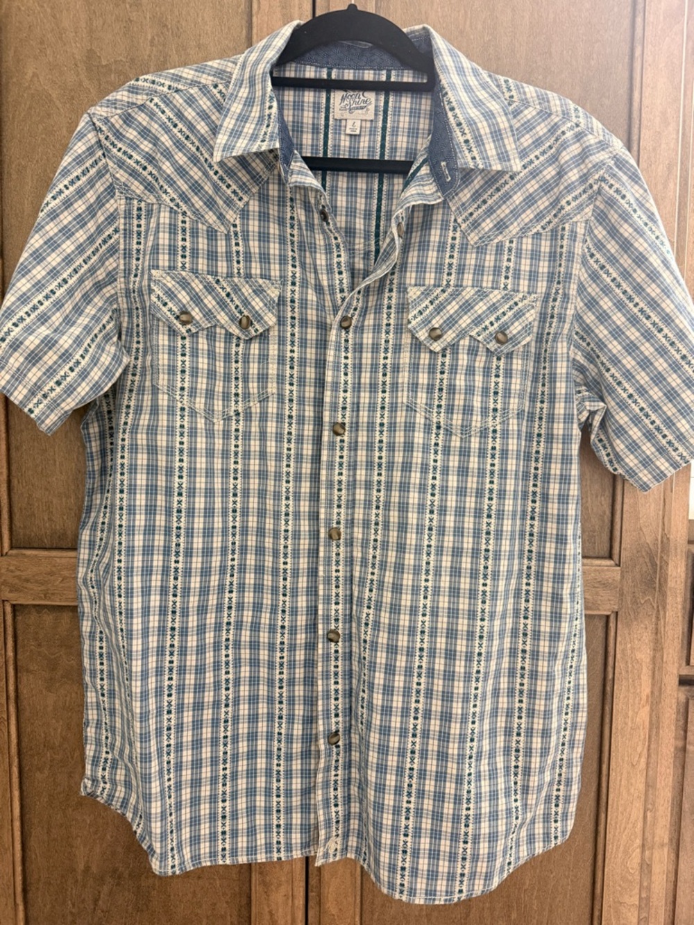 Moonshine Spirit Western Shirt.Signature line created & designed by Brad Paisley